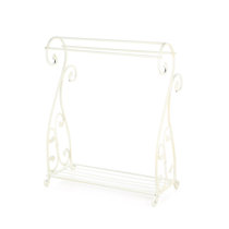 White quilt online rack